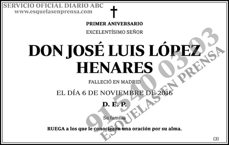 José Luis López Henares